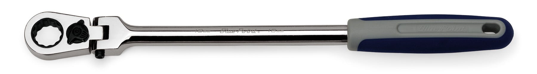 18 mm 12-Point Metric Locking Flex-Head Ratcheting Box Wrench (Blue-Point®) | BOERMFLCG18 18 mm 12-Point Metric Locking Flex-Head Ratcheting Box Wrench (Blue-Point®) | BOERMFLCG18